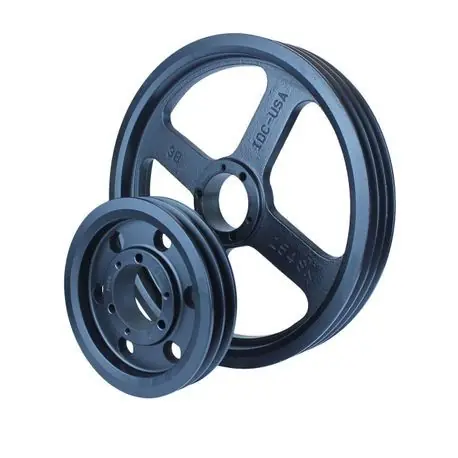 IDC Select IDC2BK090H Light Duty Type 3 Sheave 8-3/4 in OD 2 Grooves 8.4 in Dia Pitch